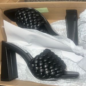 Steve Madden Braided Block Heels